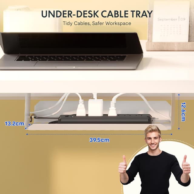 Thumbnail 2 de FlexiSpot E1 Plus One Piece Standing Desk