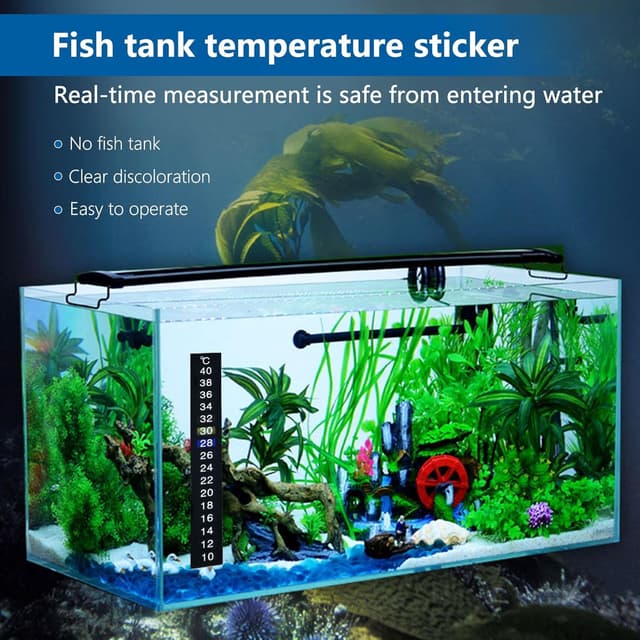 Thumbnail 6 de 6Pcs Temperature Meter Sticker for Aquariums
