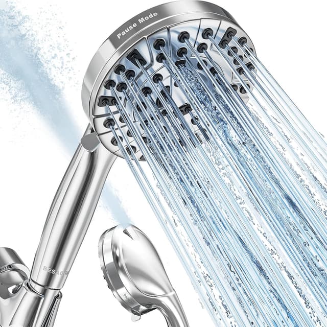 Detalle de BESAQUO 10-Function Shower Head with Handheld