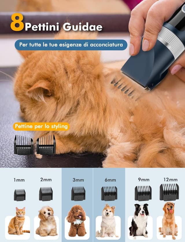 Thumbnail 1 de ETROBOT Kit Tosatrice Cani Professionale 7500 giri