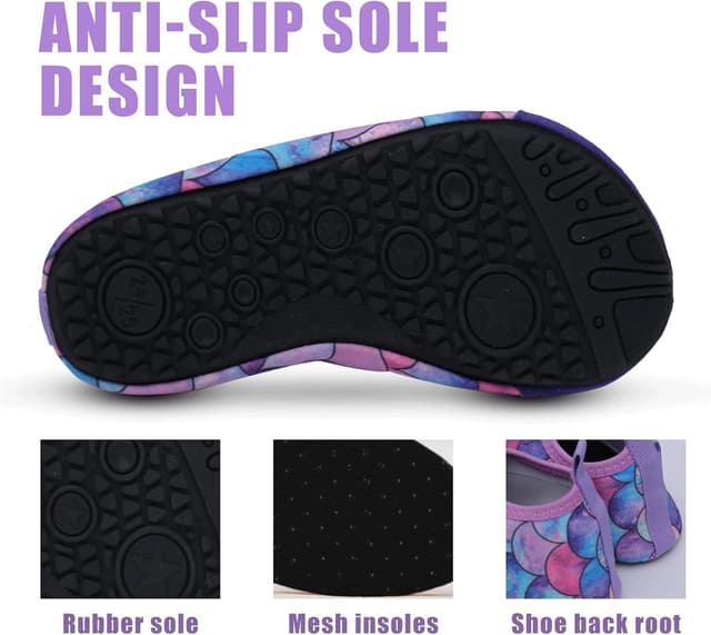 Detalle de outfit spring Scarpe da spiaggia bambini slip-on da acqua rapida asciugatura antiscivolo