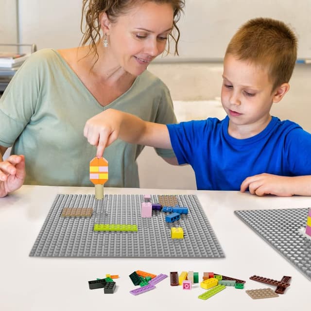 Thumbnail 1 de Lekebaby Grundplatte 25x25 Grau