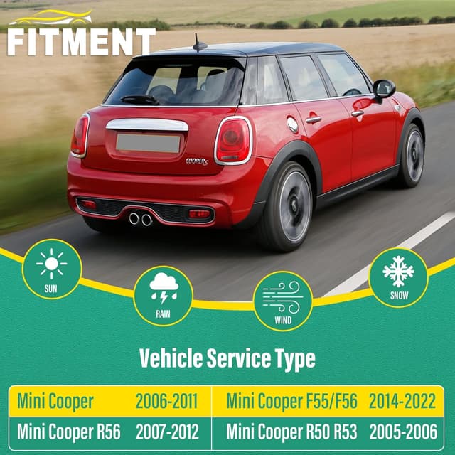 Detalle 2 de Mini Cooper wiper blades 19/18/10 inch set