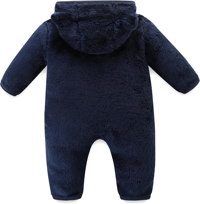 Detalle 2 de Baby Schneeanzug Overall mit Kapuze 0-18