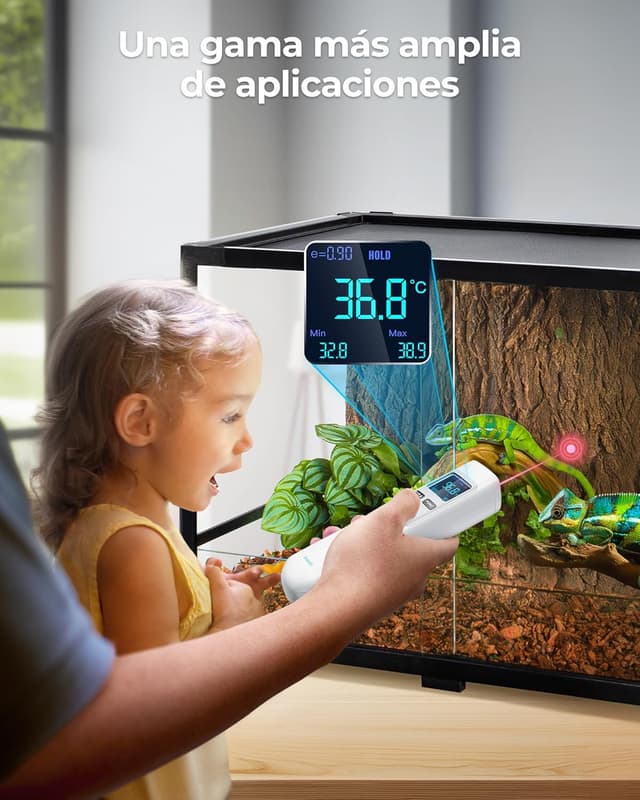 Thumbnail 6 de Termómetro infrarrojo ERICKHILL -50°C a 550°C 🌡