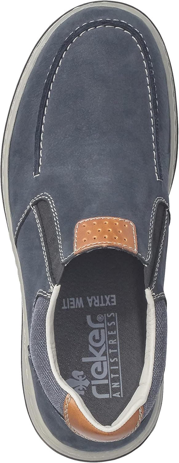 Detalle de Rieker Herren Slipper 17360 im Komfort