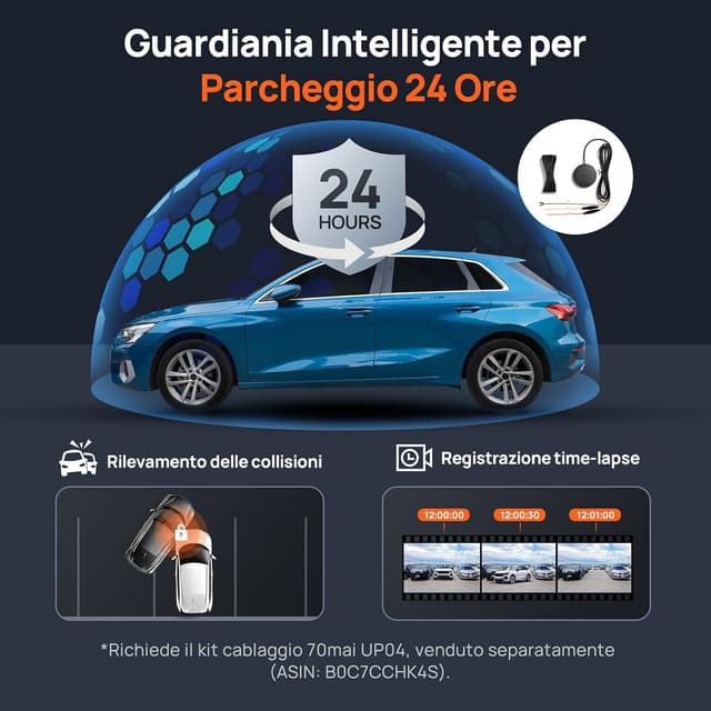 Thumbnail 4 de 70mai A510 Dash Cam 1944P con GPS e WiFi