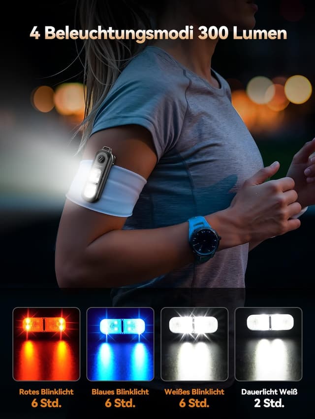 Detalle de TECKNET Taschenalarm für Frauen mit 135 dB & Stroboskoplicht, wiederaufladbare Sirene (IPX4) – schwarz