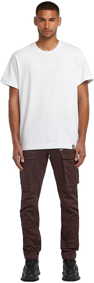 Detalle 2 de G-Star Herren Rovic Zip 3D Regular Tapered Pants – mit Reißverschluss am Hosenschlitz