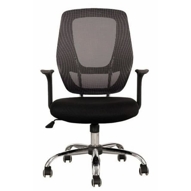 Detalle 2 de Euromof Genova Silla de oficina negra