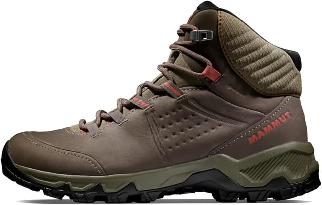 Detalle de Mammut Damen Nova IV Mid LTH Trekking- & Wanderschuhe mit Vibram-Außensohle und GORE-TEX