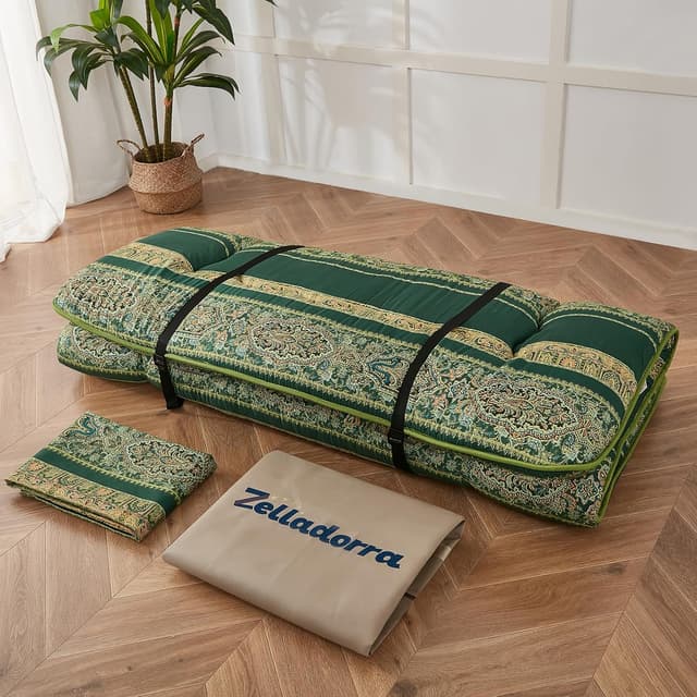 Detalle de Zelladorra Japanese Floor Mattress Twin, Tatami Futon