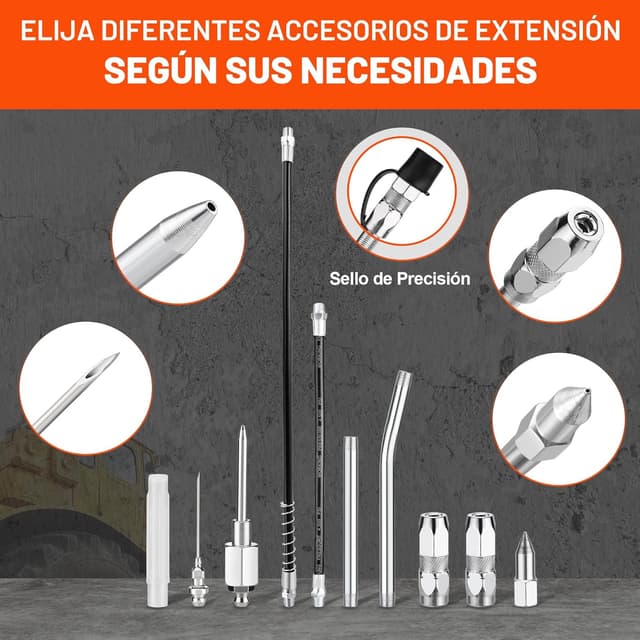 Thumbnail 3 de ValueMax Mini Pistola de Grasa 3500PSI