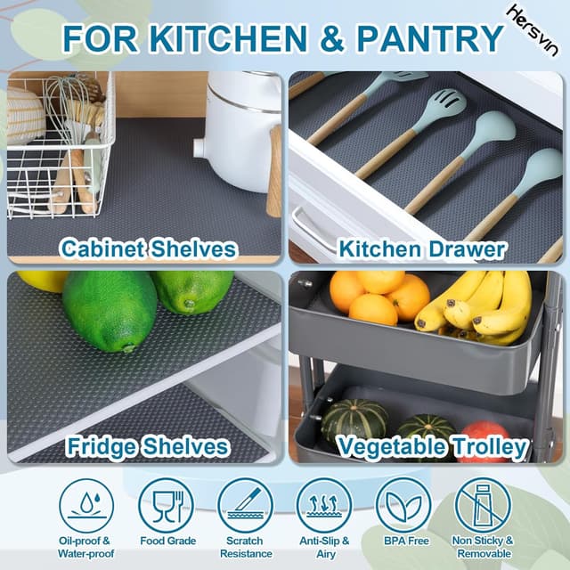 Thumbnail 6 de Hersvin Drawer Liners 44.5cm x 500cm