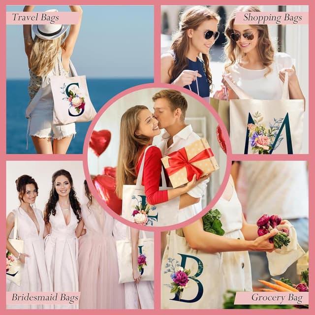 Thumbnail 5 de Sac fourre‑tout personnalisé 40 x 40 cm