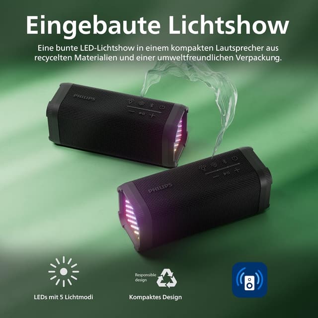 Detalle 1 de Philips TAS2000B Bluetooth-Lautsprecher 20 W 📢