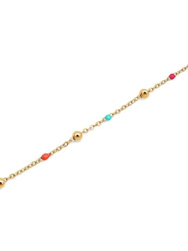 Detalle de SINGULARU Pulsera Dots L Colors 18Kt
