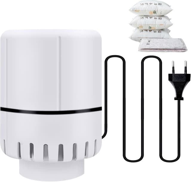 Detalle de JINER Pompa per Vuoto Elettrica Portatile da Viaggio 30W (4,2 kPa) per Sacchetti Sottovuoto