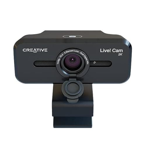 Detalle 2 de Creative Live! CAM Sync V3 Cámara web 2K QHD, 95°