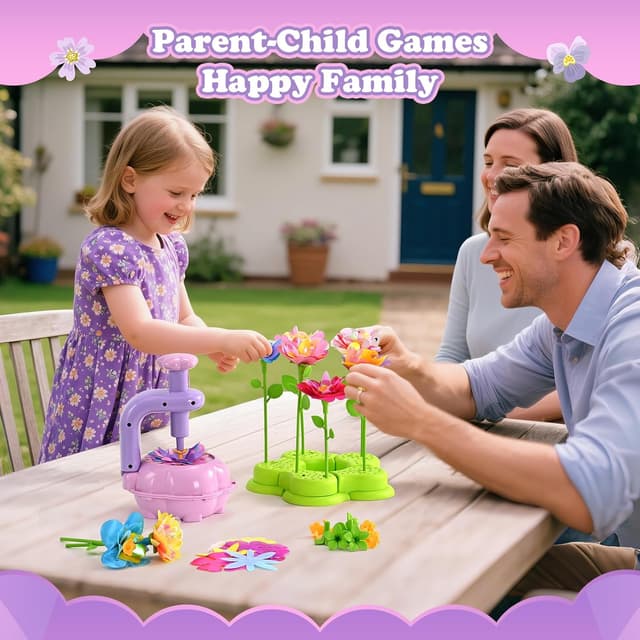 Detalle de BlueSwan Craft Kits DIY Fabric Flowers kit 🎨