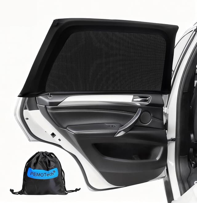 Detalle de PEMOTech car window shades 2 pack 39.8in