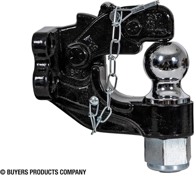 Thumbnail 4 de Buyers Products BH152516 15-Ton Combination Hitch (2-5/16 in Ball & Pintle Hook)