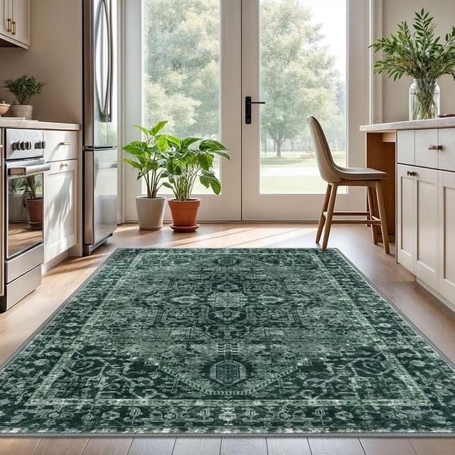 Thumbnail 1 de KOZYFLY Boho Area Rug 5x7 ft