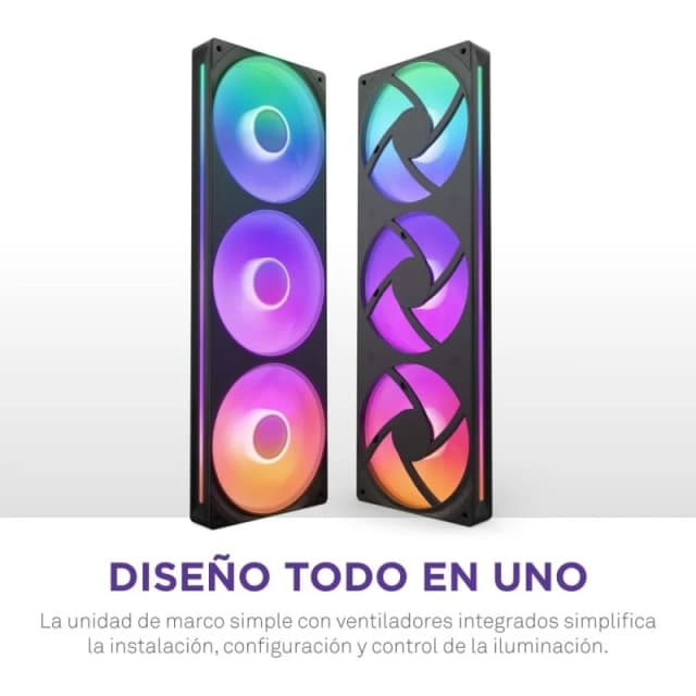Thumbnail 3 de Nzxt F360 RGB Core ventiladores 360mm