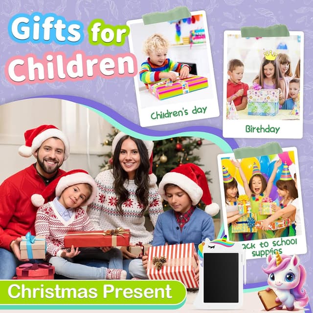 Thumbnail 6 de Genialba 8.8-inch Unicorn LCD Drawing Tablet for Kids ๐