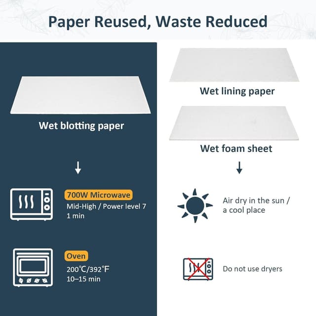 Thumbnail 4 de wisedry Presse à fleurs 25,4 x 15,2 cm