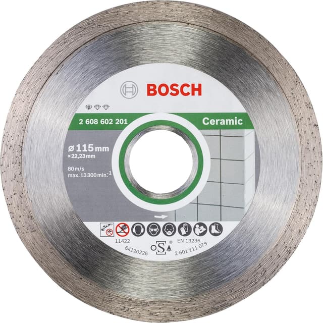 Thumbnail 4 de Bosch Professional Disco tronzador diamante Ø115 mm para cerámica 🛠️