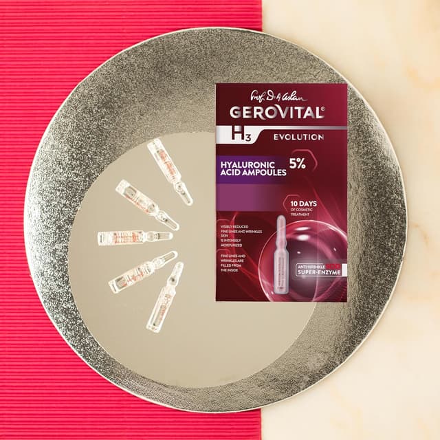 Thumbnail 6 de GEROVITAL H3 Evolution Ampullen mit 5% Hyaluronsäure – Anti-Aging Serum (10 x 2 ml)
