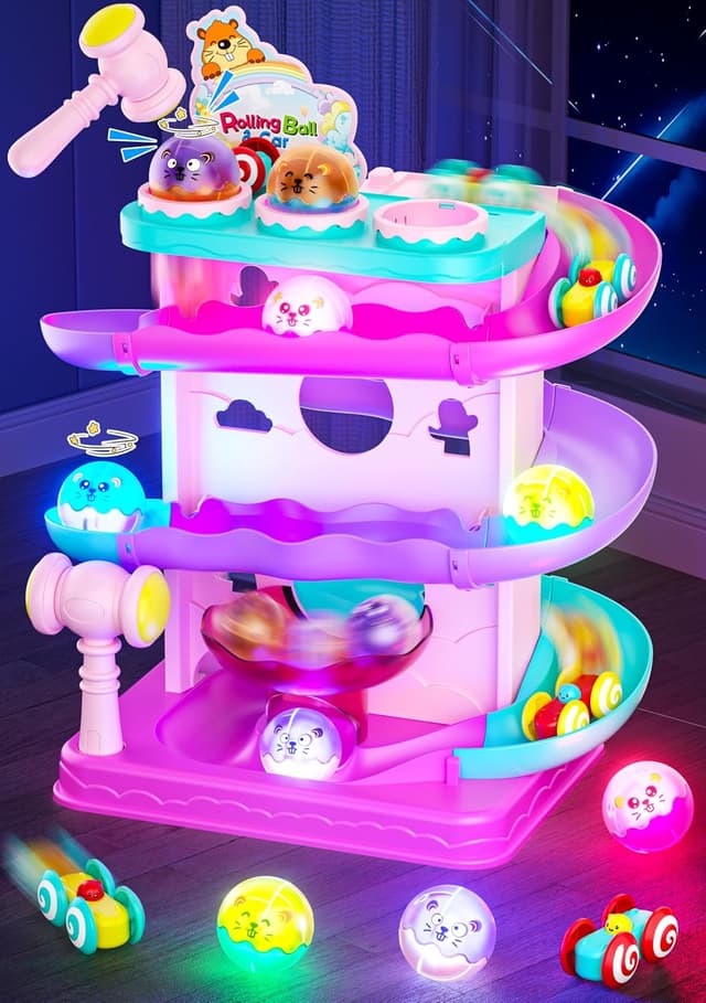 Thumbnail 6 de Funwee 2-in-1 Rolling Ball Ramp Toy