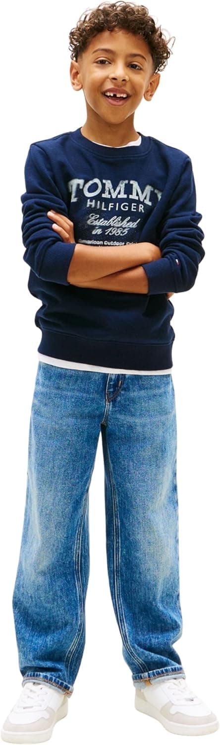 Thumbnail 3 de Tommy Hilfiger Tommy Faded Print Sweatshirt Felpa 1 pezzo