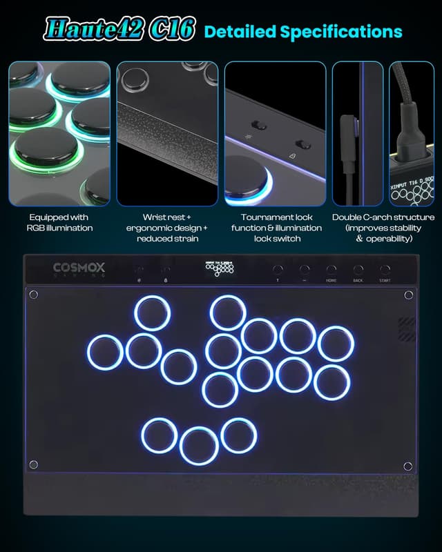 Thumbnail 5 de Sehawei Haute42 C16 Arcade Controller