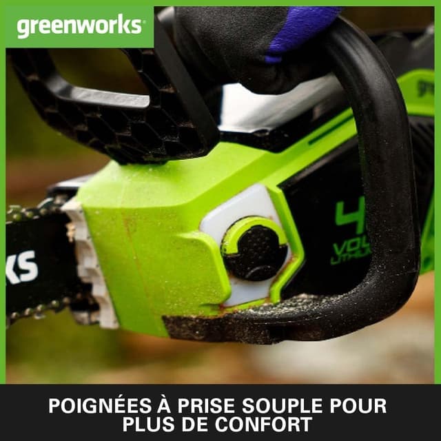 Thumbnail 3 de Greenworks GD40CS15K2X Tronçonneuse 35 cm, 40V 🎋