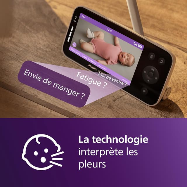 Thumbnail 3 de AVENT Philips SCD973/26 babyphone vidéo 5 pouces