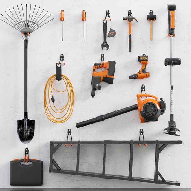 Thumbnail 6 de BONTEC garage hooks 16 pack, heavy duty