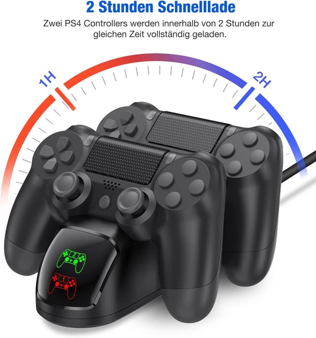 Detalle de PS4-Ladestation für Controller mit Schnellladen