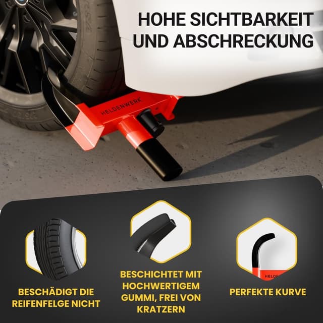 Thumbnail 6 de Heldenwerk Parkkralle Radkralle für 18 bis 30 cm