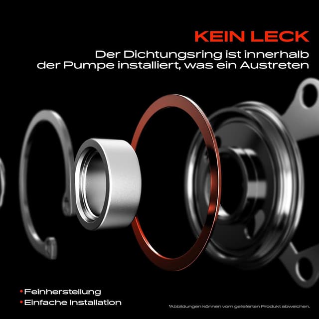 Detalle de Frankberg Servopumpe / Hydraulikpumpe für Lenkung – kompatibel (u. a. 026145155B) für ausgewählte Modelle 1986–1996