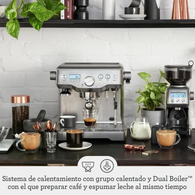 Thumbnail 1 de Sage The Dual Boiler Cafetera expreso 15 bares Acero inoxidable ☕