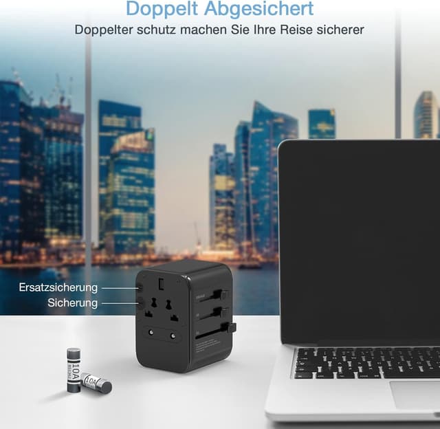 Thumbnail 2 de TESSAN Reiseadapter Weltweit 2500W
