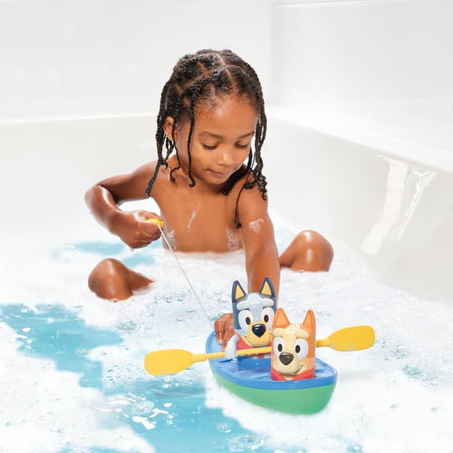 Detalle 2 de Bluey Canoe bath toys for 18 months