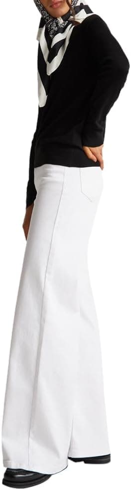 Thumbnail 6 de United Colors of Benetton Maglione donna con scollo tondo e maniche lunghe 1ZRED10CP