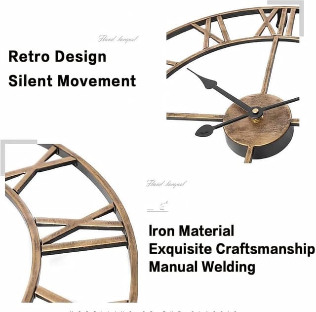 Thumbnail 2 de GUDEMAY Horloge Murale 50 cm