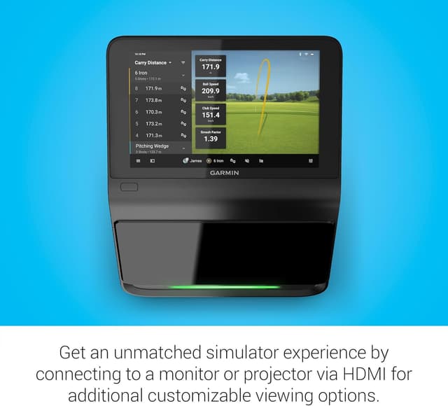 Detalle 2 de Garmin Approach R50 golf launch monitor 10-inch