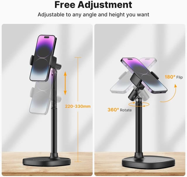 Detalle de ULANZI Support téléphone 22–37 cm