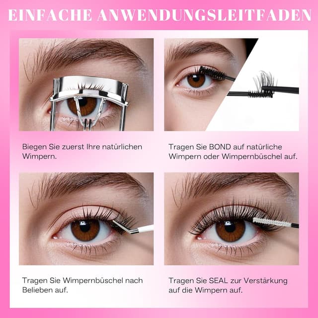 Thumbnail 6 de CALAILIS 168 WimpernverlĂ€ngerung D Curl đ