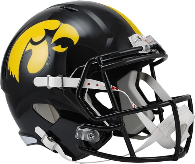 Detalle de Riddell Full Size Replica Iowa Hawkeyes Speed Mini (Yellow), Medium